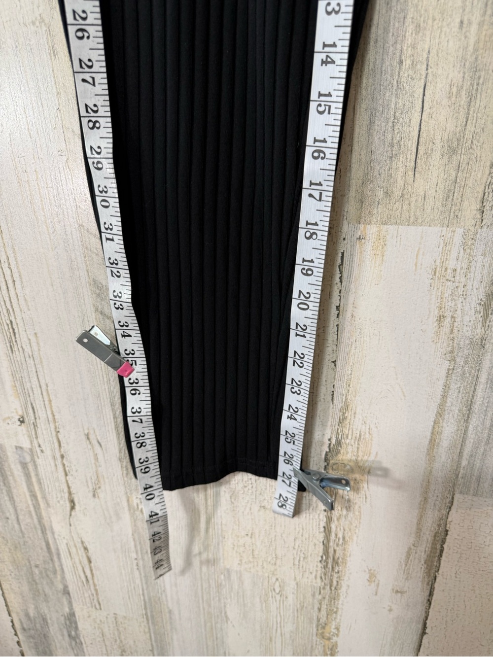 Weekenders Black Ribbed Knit Pants - Picture 6 of 7
